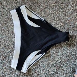 Swim bottoms high waisted
